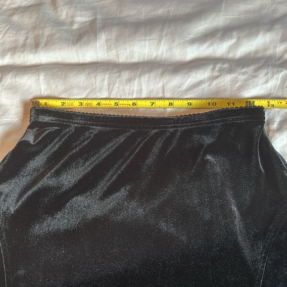 J. Jill XSP Stretch Velvet Skirt - Picture 4 of 11